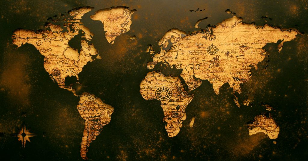worldwide map