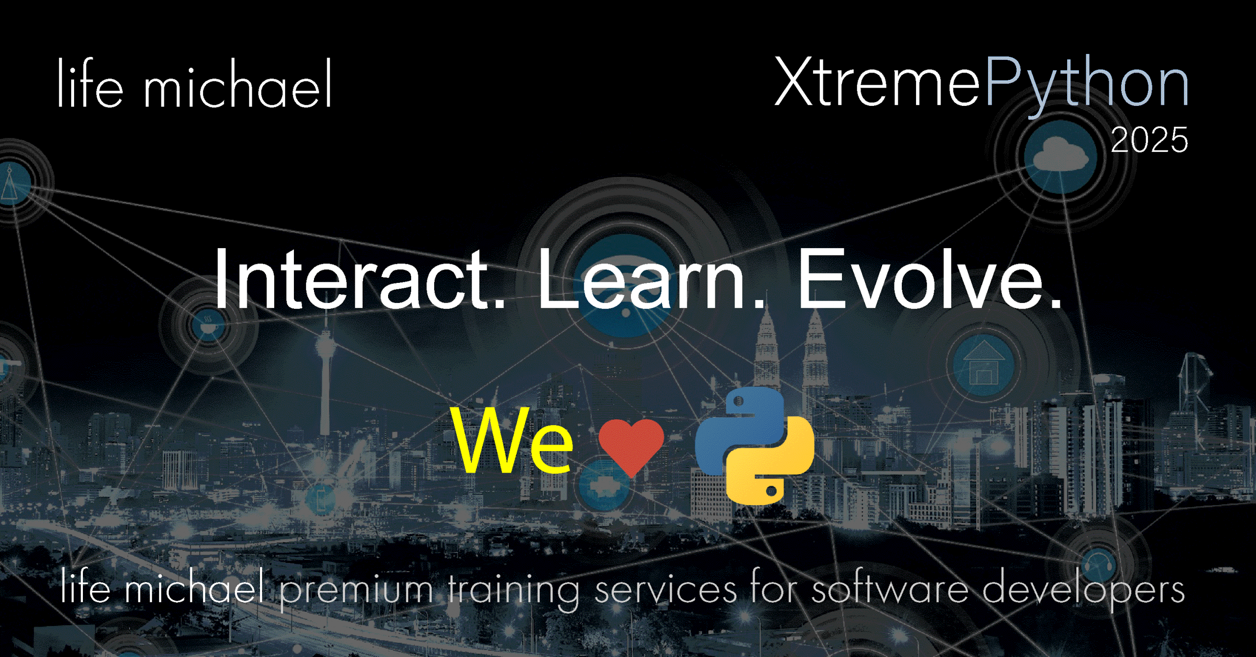באנר לכנס XtremePython 2025