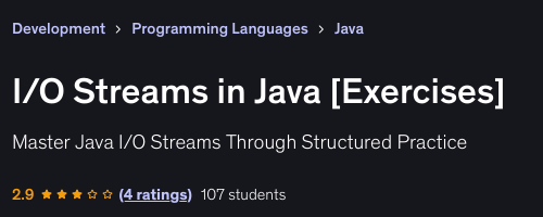 java io banner