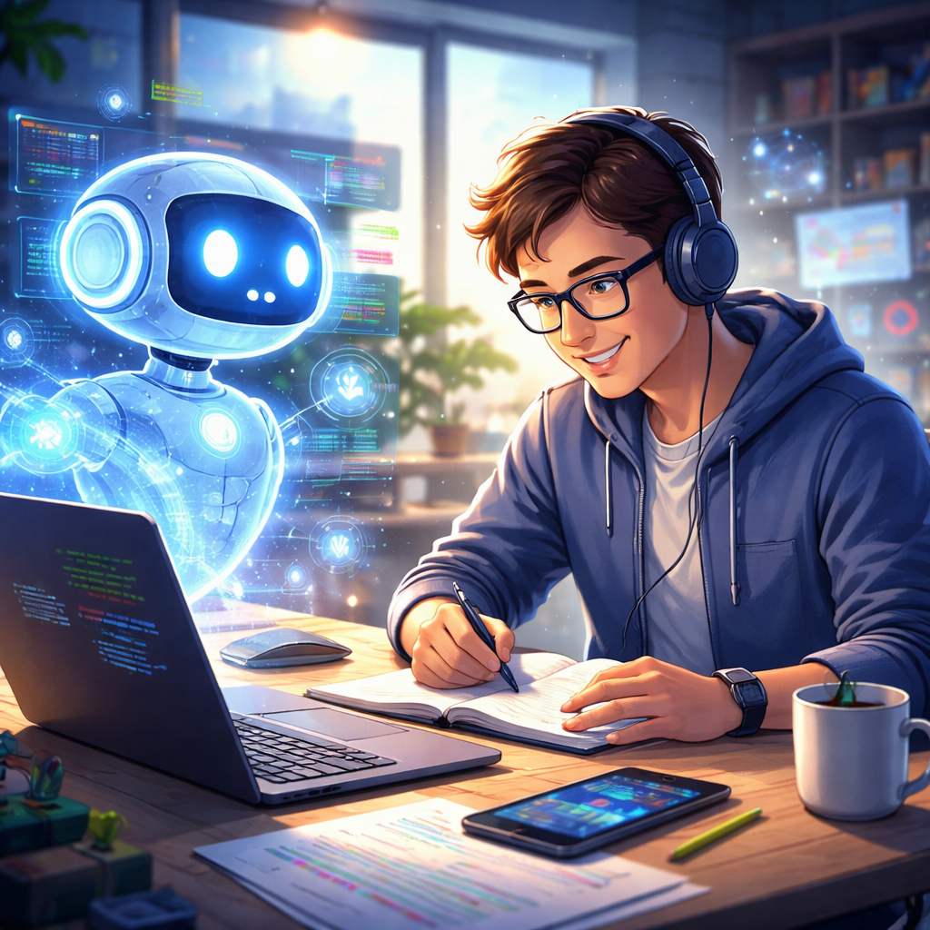 Self Learning with AI